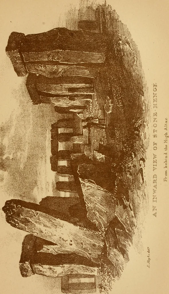 An illustration from The imperial island; England's chronicle in stone;, 1886, leaf 30
