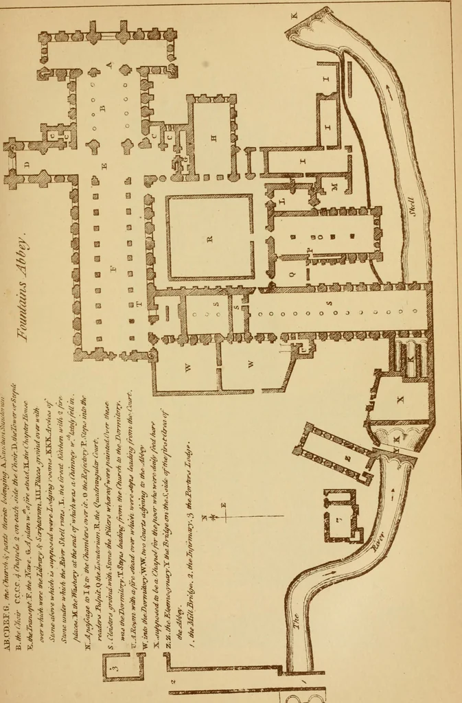 An illustration from The imperial island; England's chronicle in stone;, 1886, leaf 358