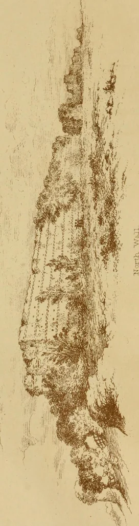 An illustration from The imperial island; England's chronicle in stone;, 1886, leaf 41