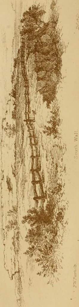 An illustration from The imperial island; England's chronicle in stone;, 1886, leaf 41