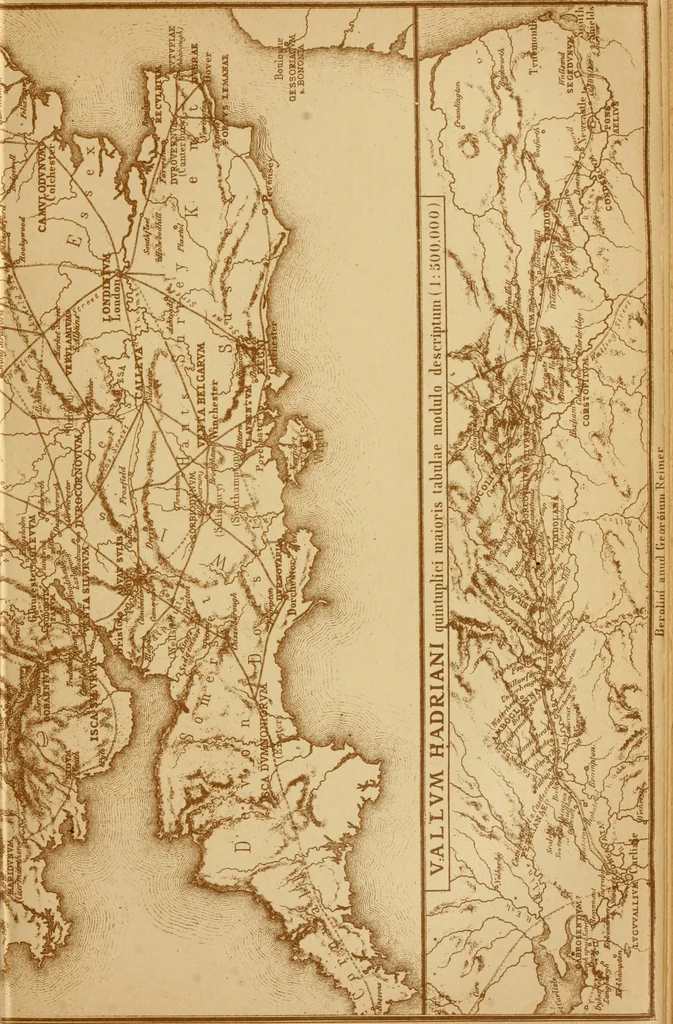 An illustration from The imperial island; England's chronicle in stone;, 1886, leaf 76