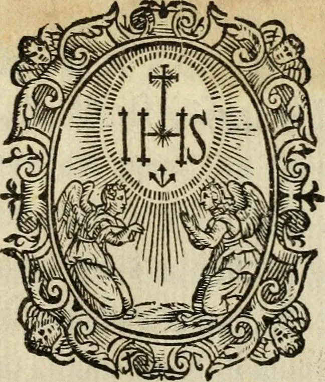 An illustration from Impresa dell'Accademia Partenia minore : eretta già nel collegio della Compagnia di Giesù in Milano, 1598, leaf 2