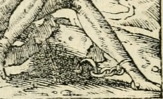 An illustration from Diverse imprese accommodate a diuerse moralità : con versi che i loro significati dichiarano insieme con molte altre nella lingua italiana non piu tradotte, 1551, leaf 105