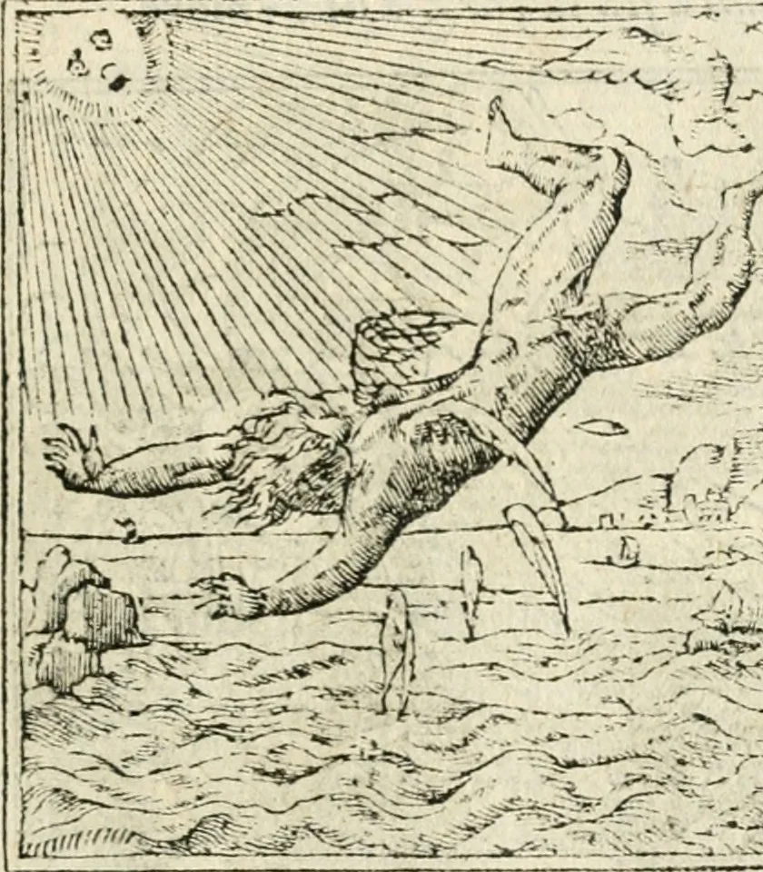 An illustration from Diverse imprese accommodate a diuerse moralità : con versi che i loro significati dichiarano insieme con molte altre nella lingua italiana non piu tradotte, 1551, leaf 106