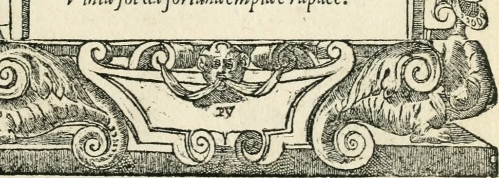 An illustration from Diverse imprese accommodate a diuerse moralità : con versi che i loro significati dichiarano insieme con molte altre nella lingua italiana non piu tradotte, 1551, leaf 122