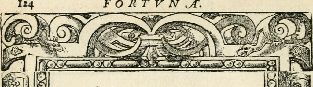 An illustration from Diverse imprese accommodate a diuerse moralità : con versi che i loro significati dichiarano insieme con molte altre nella lingua italiana non piu tradotte, 1551, leaf 129