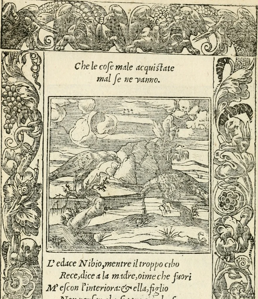 An illustration from Diverse imprese accommodate a diuerse moralità : con versi che i loro significati dichiarano insieme con molte altre nella lingua italiana non piu tradotte, 1551, leaf 131