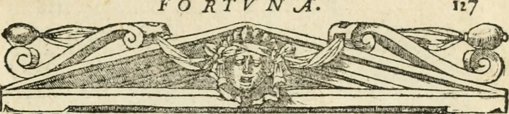 An illustration from Diverse imprese accommodate a diuerse moralità : con versi che i loro significati dichiarano insieme con molte altre nella lingua italiana non piu tradotte, 1551, leaf 132