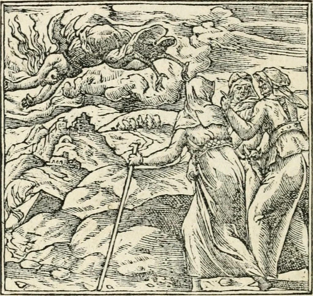 An illustration from Diverse imprese accommodate a diuerse moralità : con versi che i loro significati dichiarano insieme con molte altre nella lingua italiana non piu tradotte, 1551, leaf 133