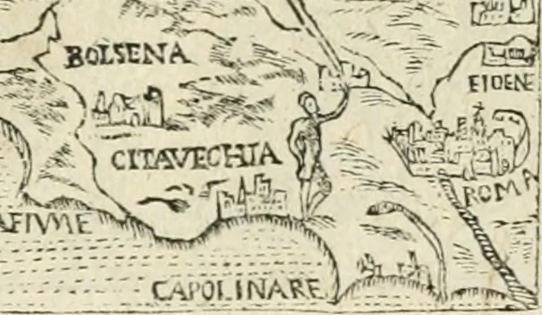 An illustration from Diverse imprese accommodate a diuerse moralità : con versi che i loro significati dichiarano insieme con molte altre nella lingua italiana non piu tradotte, 1551, leaf 136