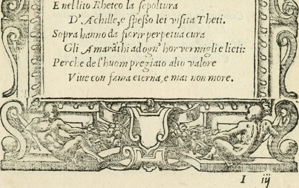 An illustration from Diverse imprese accommodate a diuerse moralità : con versi che i loro significati dichiarano insieme con molte altre nella lingua italiana non piu tradotte, 1551, leaf 138