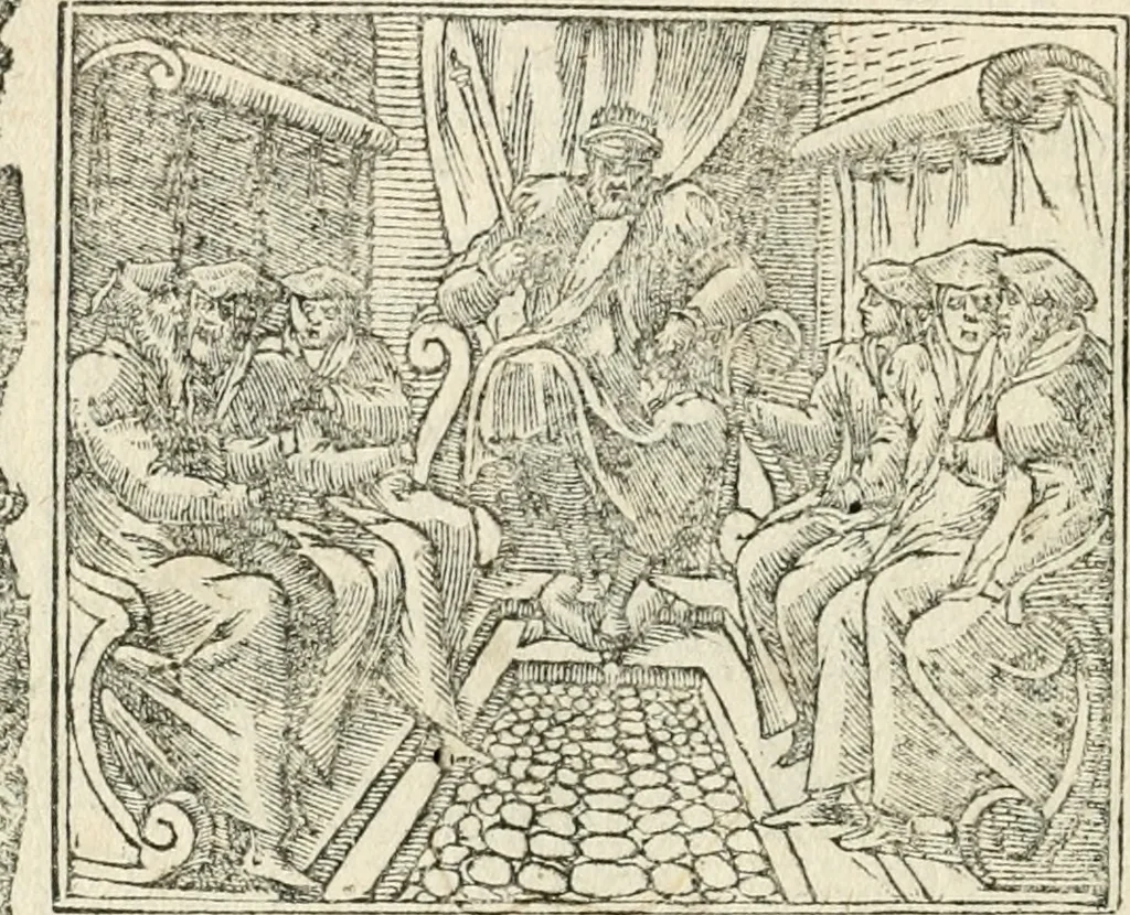 An illustration from Diverse imprese accommodate a diuerse moralità : con versi che i loro significati dichiarano insieme con molte altre nella lingua italiana non piu tradotte, 1551, leaf 145