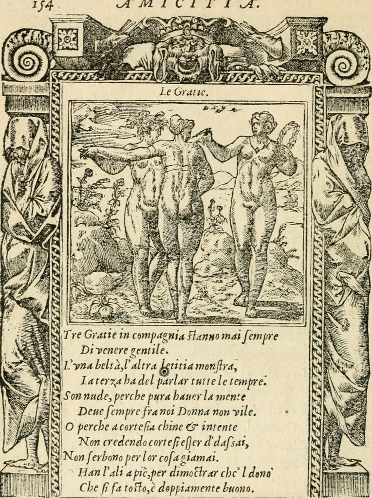 An illustration from Diverse imprese accommodate a diuerse moralità : con versi che i loro significati dichiarano insieme con molte altre nella lingua italiana non piu tradotte, 1551, leaf 159