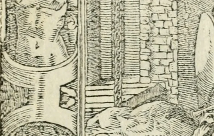 An illustration from Diverse imprese accommodate a diuerse moralità : con versi che i loro significati dichiarano insieme con molte altre nella lingua italiana non piu tradotte, 1551, leaf 166