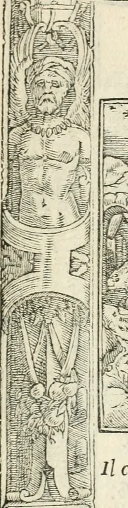 An illustration from Diverse imprese accommodate a diuerse moralità : con versi che i loro significati dichiarano insieme con molte altre nella lingua italiana non piu tradotte, 1551, leaf 167