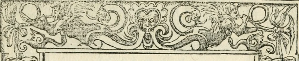 An illustration from Diverse imprese accommodate a diuerse moralità : con versi che i loro significati dichiarano insieme con molte altre nella lingua italiana non piu tradotte, 1551, leaf 170