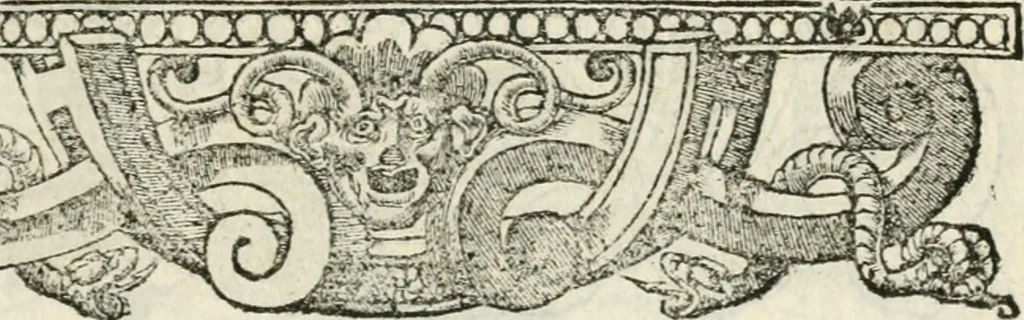 An illustration from Diverse imprese accommodate a diuerse moralità : con versi che i loro significati dichiarano insieme con molte altre nella lingua italiana non piu tradotte, 1551, leaf 176