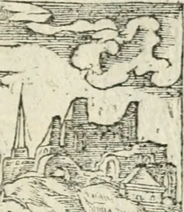 An illustration from Diverse imprese accommodate a diuerse moralità : con versi che i loro significati dichiarano insieme con molte altre nella lingua italiana non piu tradotte, 1551, leaf 180