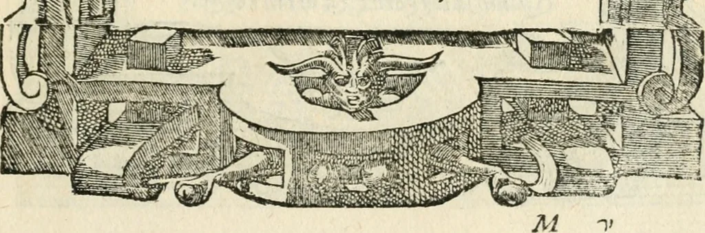 An illustration from Diverse imprese accommodate a diuerse moralità : con versi che i loro significati dichiarano insieme con molte altre nella lingua italiana non piu tradotte, 1551, leaf 190