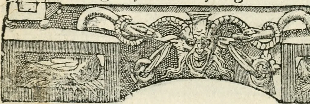 An illustration from Diverse imprese accommodate a diuerse moralità : con versi che i loro significati dichiarano insieme con molte altre nella lingua italiana non piu tradotte, 1551, leaf 23