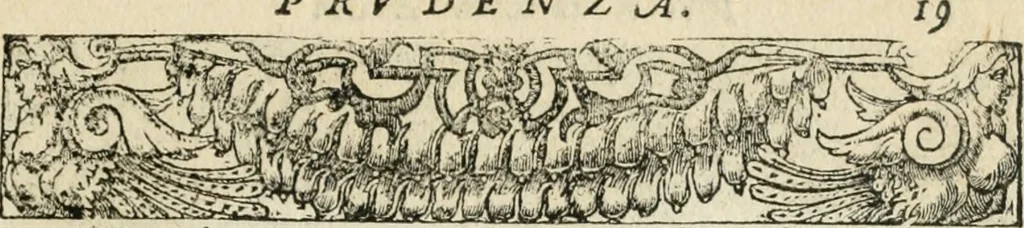 An illustration from Diverse imprese accommodate a diuerse moralità : con versi che i loro significati dichiarano insieme con molte altre nella lingua italiana non piu tradotte, 1551, leaf 24