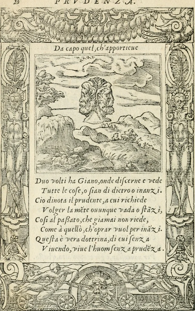 An illustration from Diverse imprese accommodate a diuerse moralità : con versi che i loro significati dichiarano insieme con molte altre nella lingua italiana non piu tradotte, 1551, leaf 25