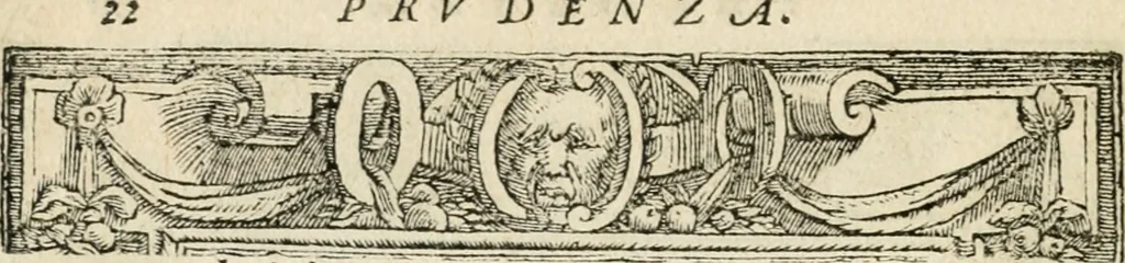 An illustration from Diverse imprese accommodate a diuerse moralità : con versi che i loro significati dichiarano insieme con molte altre nella lingua italiana non piu tradotte, 1551, leaf 27