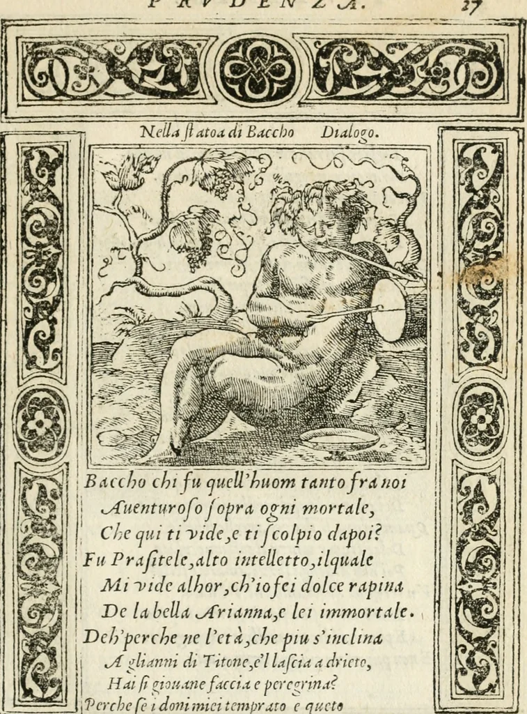 An illustration from Diverse imprese accommodate a diuerse moralità : con versi che i loro significati dichiarano insieme con molte altre nella lingua italiana non piu tradotte, 1551, leaf 32