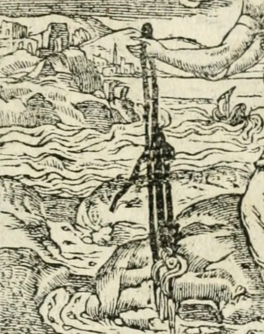 An illustration from Diverse imprese accommodate a diuerse moralità : con versi che i loro significati dichiarano insieme con molte altre nella lingua italiana non piu tradotte, 1551, leaf 34