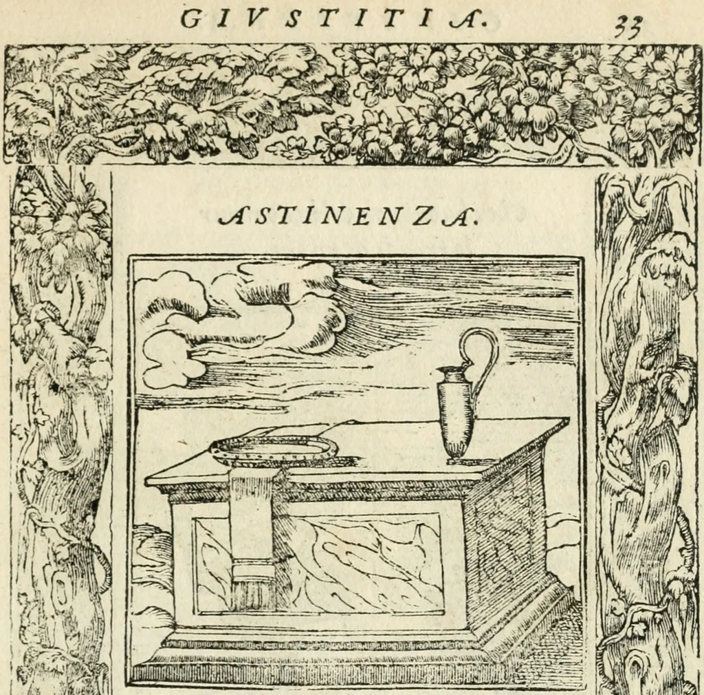 An illustration from Diverse imprese accommodate a diuerse moralità : con versi che i loro significati dichiarano insieme con molte altre nella lingua italiana non piu tradotte, 1551, leaf 38