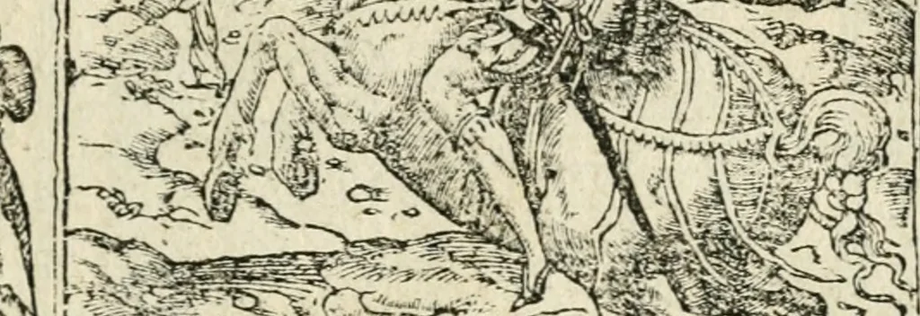 An illustration from Diverse imprese accommodate a diuerse moralità : con versi che i loro significati dichiarano insieme con molte altre nella lingua italiana non piu tradotte, 1551, leaf 42
