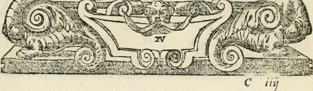 An illustration from Diverse imprese accommodate a diuerse moralità : con versi che i loro significati dichiarano insieme con molte altre nella lingua italiana non piu tradotte, 1551, leaf 44