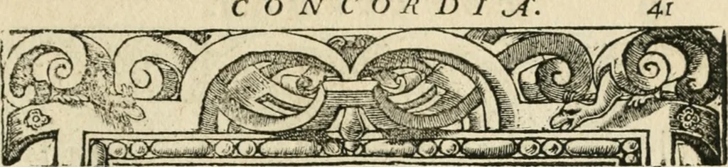An illustration from Diverse imprese accommodate a diuerse moralità : con versi che i loro significati dichiarano insieme con molte altre nella lingua italiana non piu tradotte, 1551, leaf 46