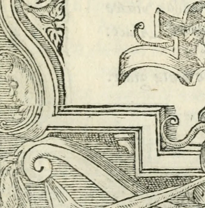 An illustration from Diverse imprese accommodate a diuerse moralità : con versi che i loro significati dichiarano insieme con molte altre nella lingua italiana non piu tradotte, 1551, leaf 54