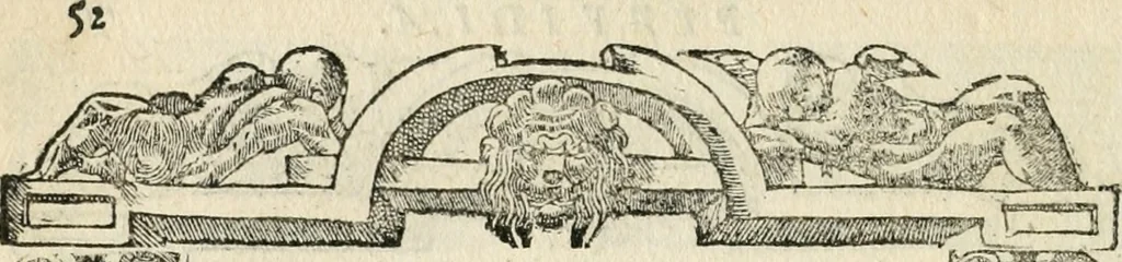 An illustration from Diverse imprese accommodate a diuerse moralità : con versi che i loro significati dichiarano insieme con molte altre nella lingua italiana non piu tradotte, 1551, leaf 57
