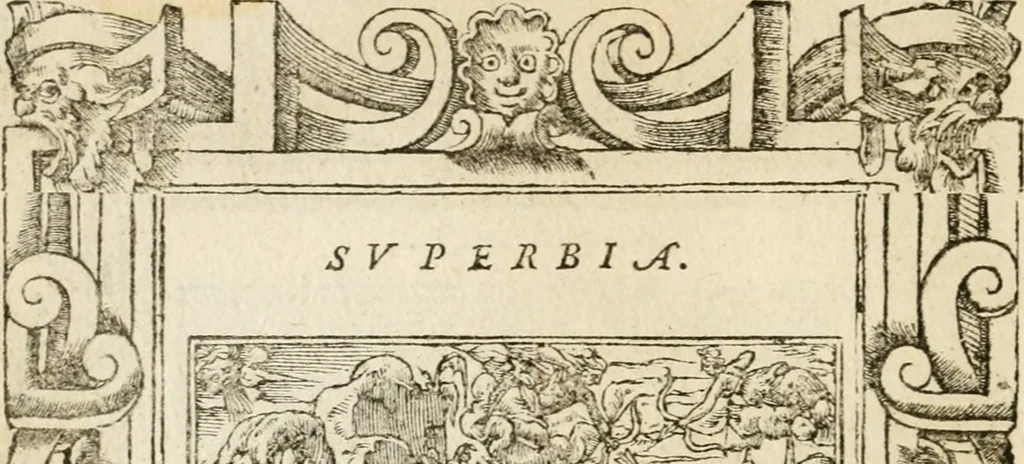 An illustration from Diverse imprese accommodate a diuerse moralità : con versi che i loro significati dichiarano insieme con molte altre nella lingua italiana non piu tradotte, 1551, leaf 71