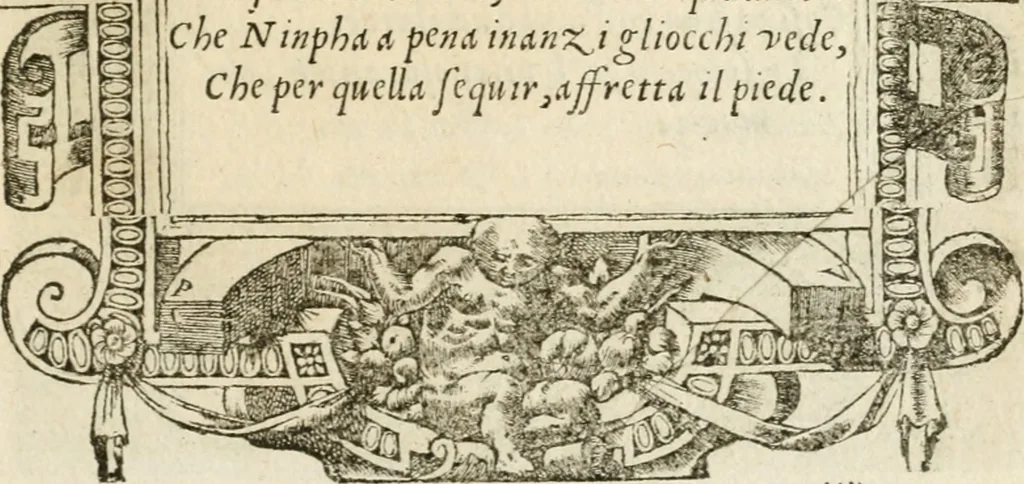 An illustration from Diverse imprese accommodate a diuerse moralità : con versi che i loro significati dichiarano insieme con molte altre nella lingua italiana non piu tradotte, 1551, leaf 76