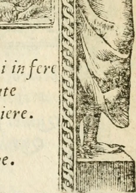 An illustration from Diverse imprese accommodate a diuerse moralità : con versi che i loro significati dichiarano insieme con molte altre nella lingua italiana non piu tradotte, 1551, leaf 80
