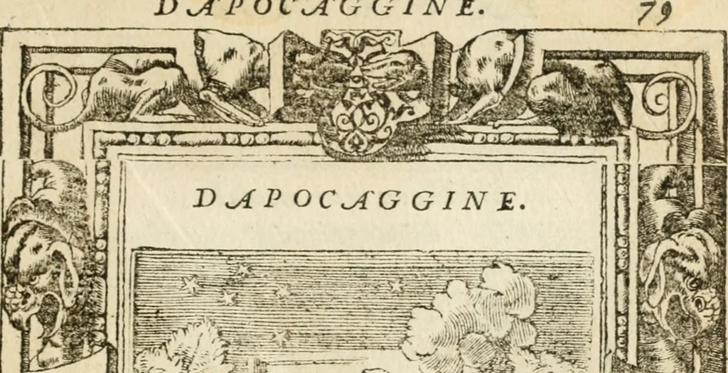 An illustration from Diverse imprese accommodate a diuerse moralità : con versi che i loro significati dichiarano insieme con molte altre nella lingua italiana non piu tradotte, 1551, leaf 84