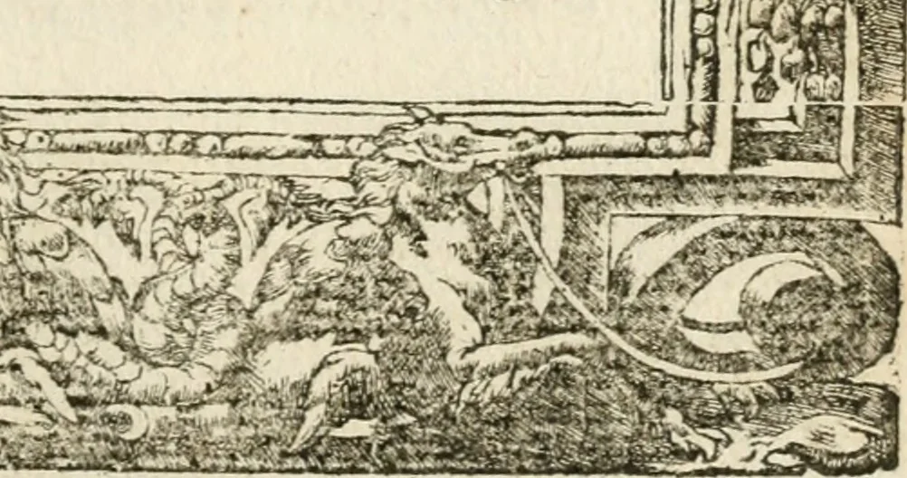 An illustration from Diverse imprese accommodate a diuerse moralità : con versi che i loro significati dichiarano insieme con molte altre nella lingua italiana non piu tradotte, 1551, leaf 84