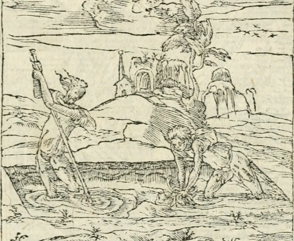 An illustration from Diverse imprese accommodate a diuerse moralità : con versi che i loro significati dichiarano insieme con molte altre nella lingua italiana non piu tradotte, 1551, leaf 92