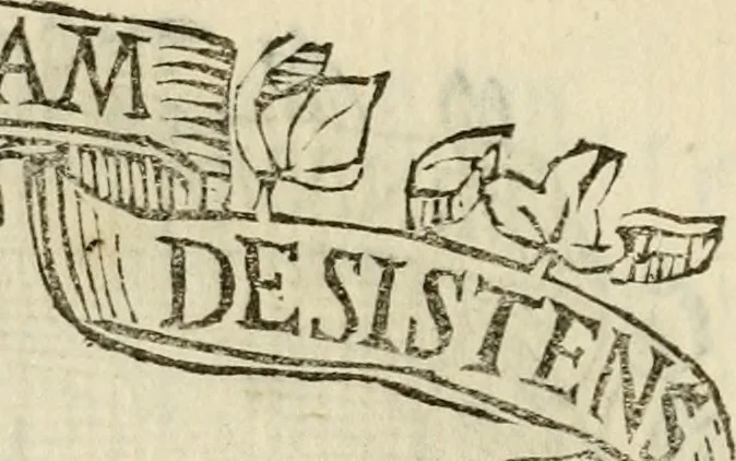 An illustration from Imprese dell' Offitioso, accademico intronato, 1628, leaf 103