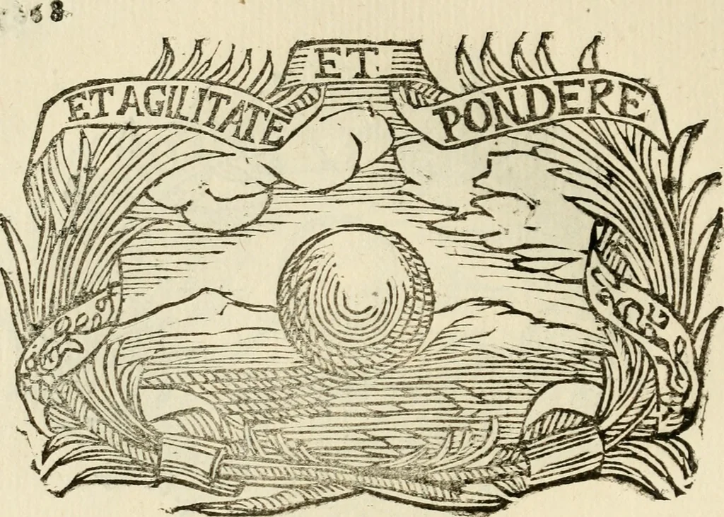 An illustration from Imprese dell' Offitioso, accademico intronato, 1628, leaf 119