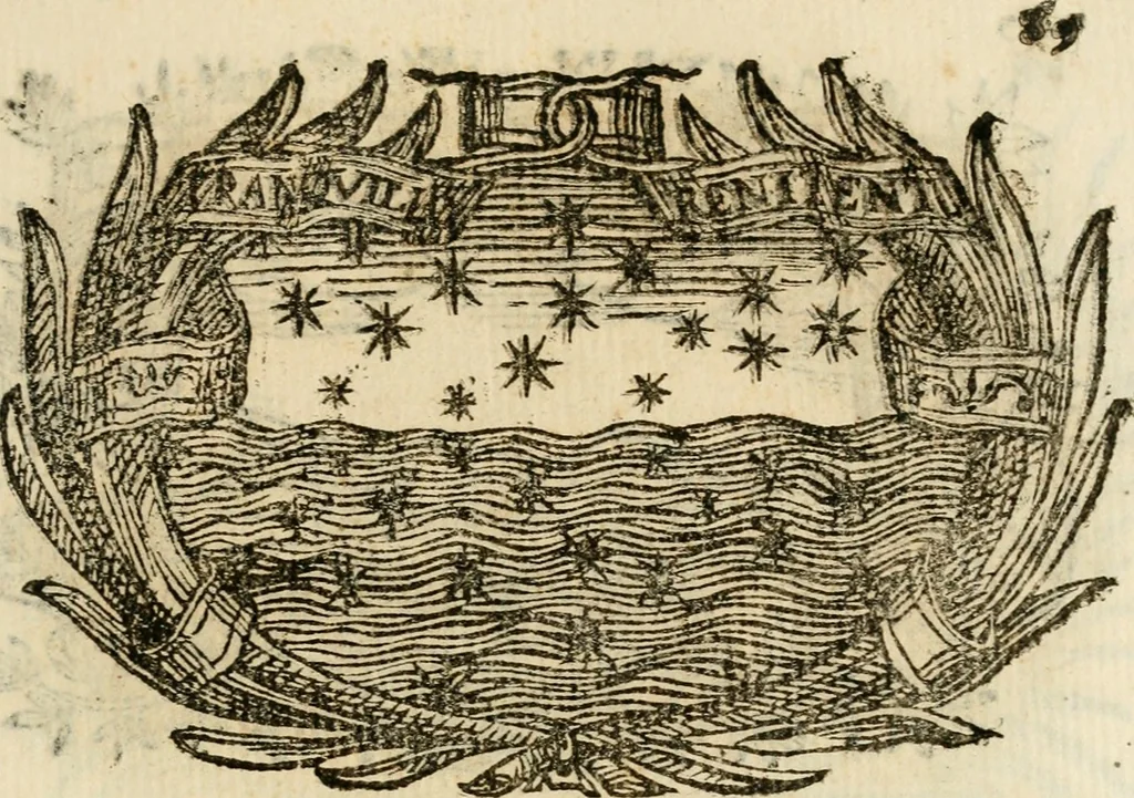 An illustration from Imprese dell' Offitioso, accademico intronato, 1628, leaf 140