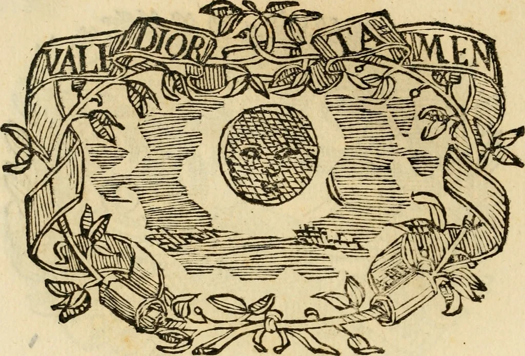 An illustration from Imprese dell' Offitioso, accademico intronato, 1628, leaf 171