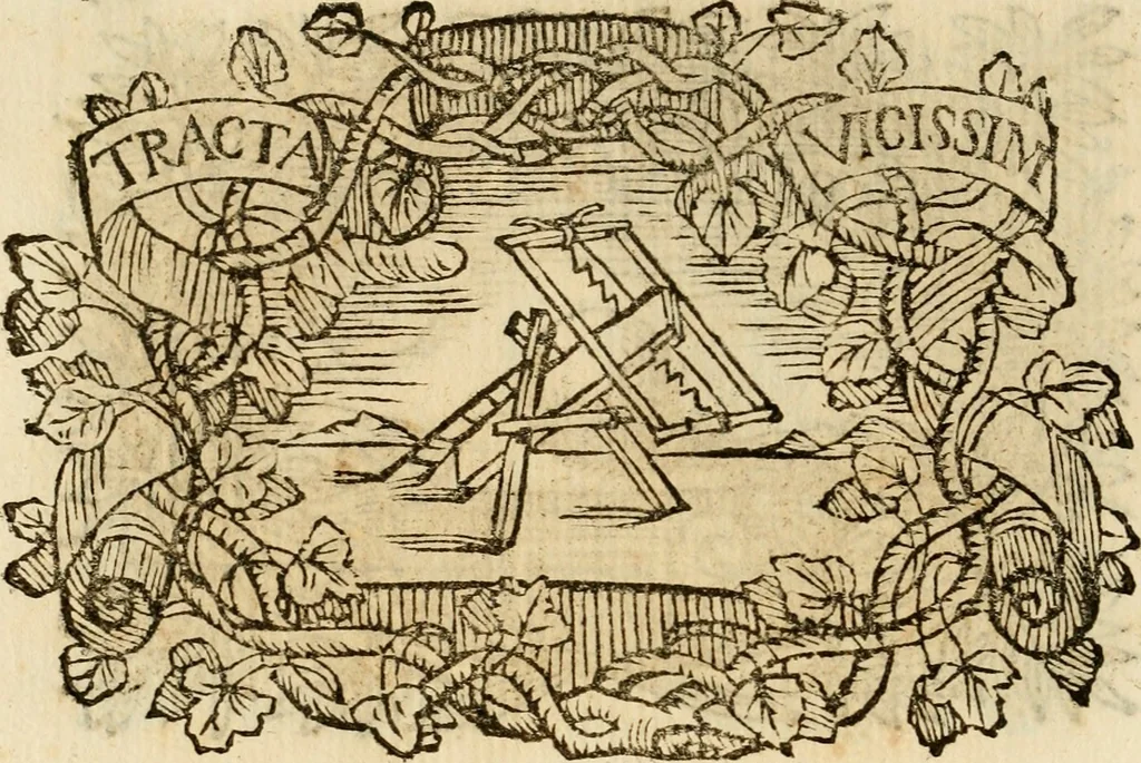 An illustration from Imprese dell' Offitioso, accademico intronato, 1628, leaf 181