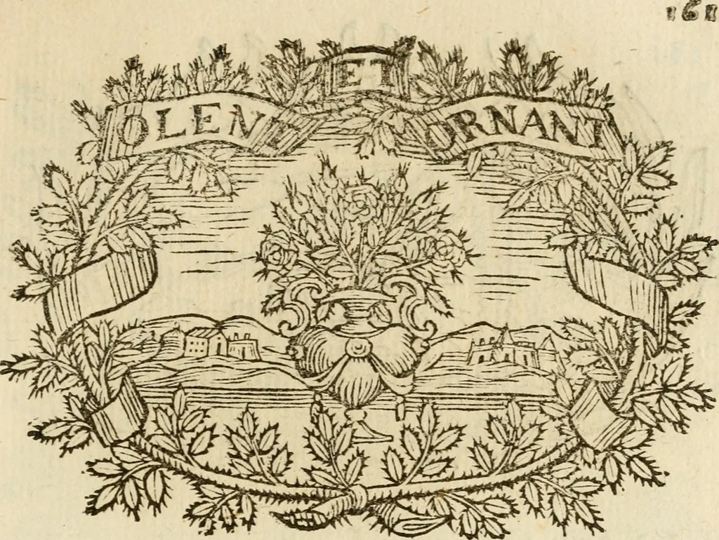 An illustration from Imprese dell' Offitioso, accademico intronato, 1628, leaf 212