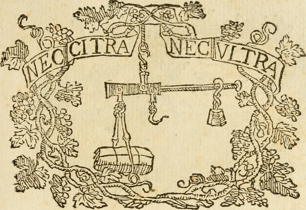 An illustration from Imprese dell' Offitioso, accademico intronato, 1628, leaf 220
