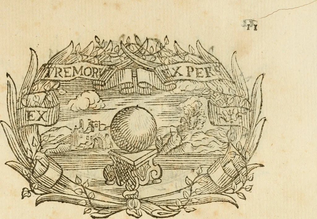 An illustration from Imprese dell' Offitioso, accademico intronato, 1628, leaf 286