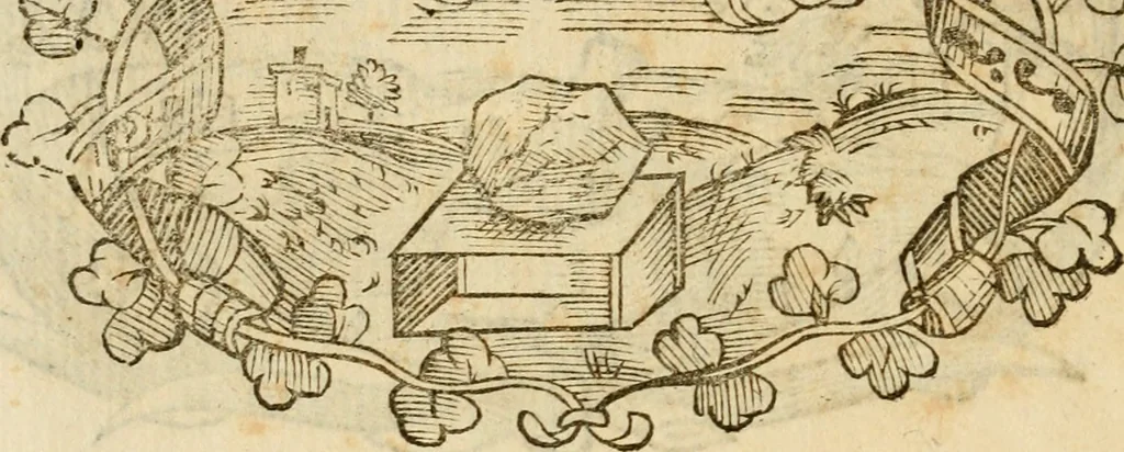 An illustration from Imprese dell' Offitioso, accademico intronato, 1628, leaf 289